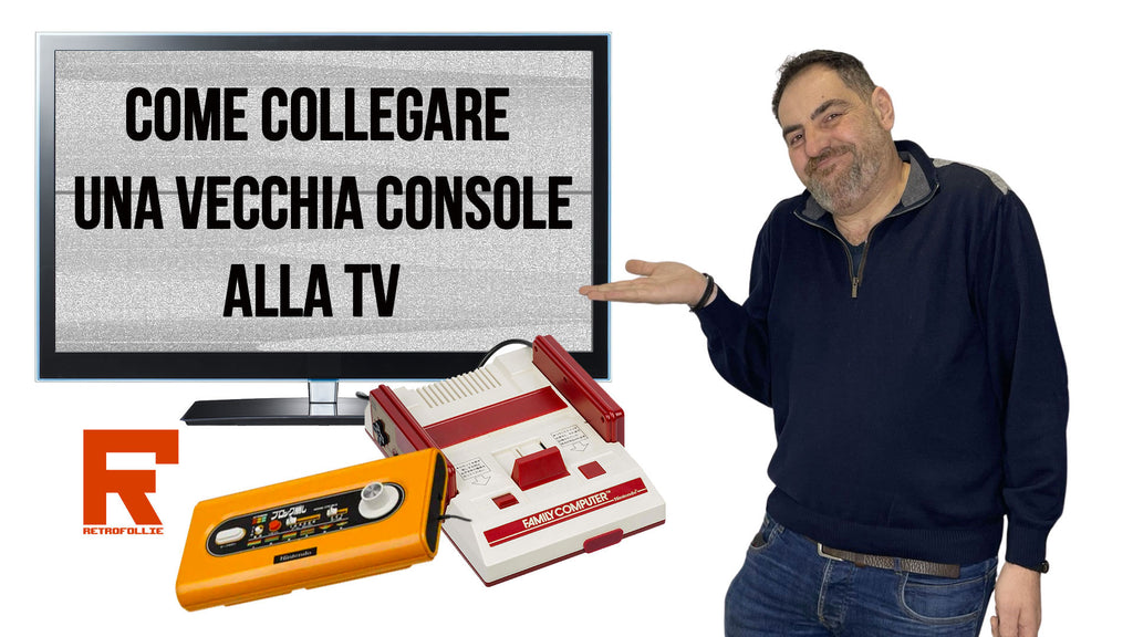Come collegare una Vecchia console alla TV di casa (VIDEO)