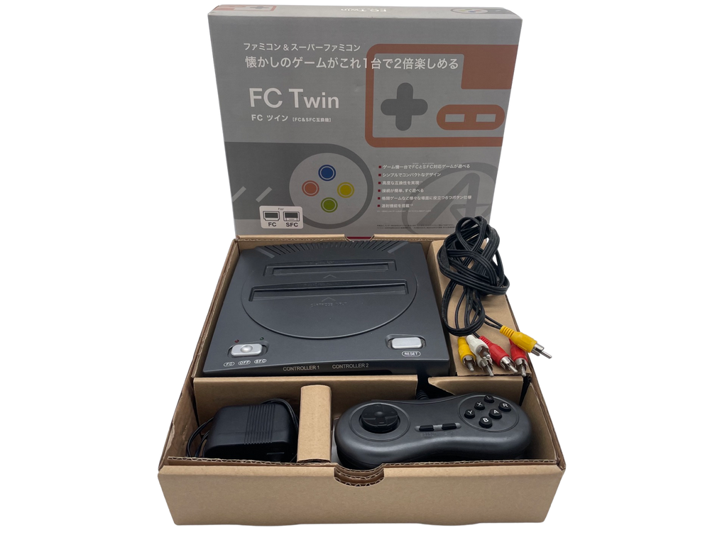 FC TWIN Console compatibile cartucce Famicom+SFamicom (VIDEO)