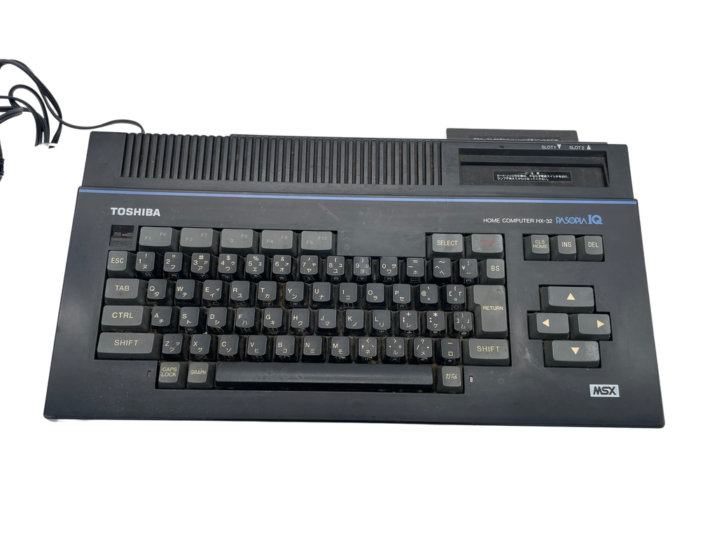 MSX Toshiba Pasopia IQ HX-32 (VIDEO)