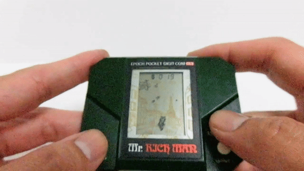 Epoch LCD Game 1982 Mr Rich Man (VIDEO)