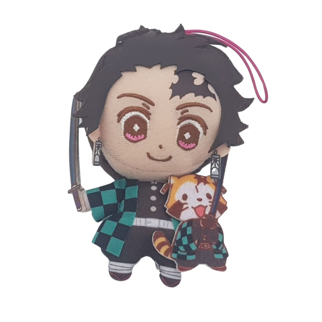 Puchi Rascal Demon Slayer Demon Slayer Collab Rascal the Raccoon - Tanjiro Kamado Plush - Japan ...