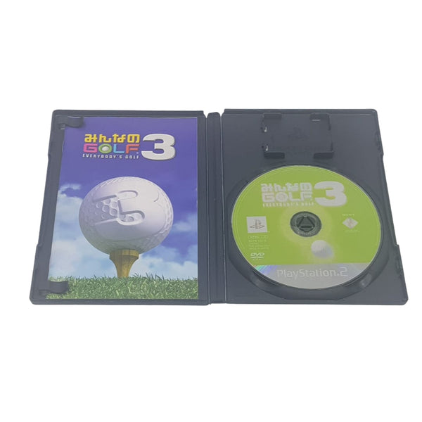 EVERYBODY'S GOLF 3+4 - Sony Playstation 2 PS2 - Japan NTSC-J