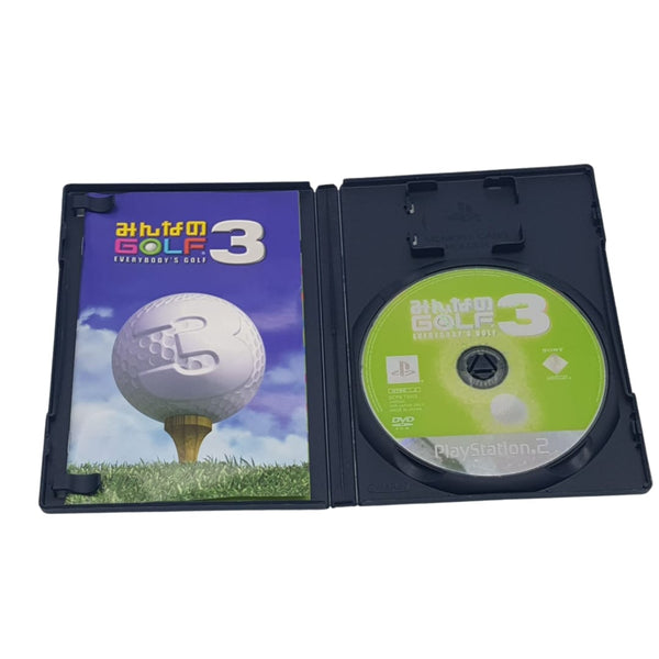 Everybody's Golf 3 - Minna No Golf 3- Mega Hits - Sony Playstation 2 PS2 - Japan