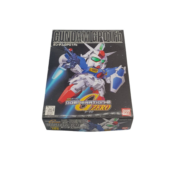 BB Senshi Gundam G Generation Zero - SD Gundam GP01 FB - Bandai Model Kit - New freeshipping - Retrofollie