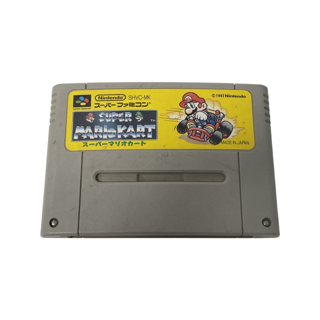 Nintendo SUPER FAMICOM SFC NTSC-J "Super Mario Kart" SNES SHVC-MK freeshipping - Retrofollie