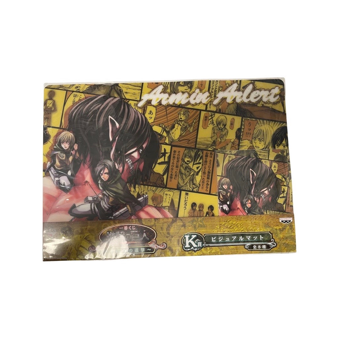 Attack on Titan  Ichiban Kuji Shingeki no Kyojin Jiyu e no Shingeki  TAVOLA MANGA freeshipping - Retrofollie