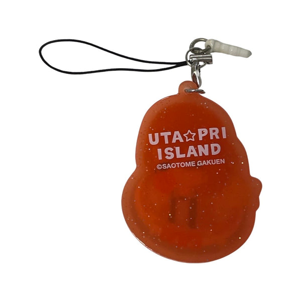UtaPri Island Trading Clear Rubber Mascot Ren Laccetto Smartphone Glitter freeshipping - Retrofollie