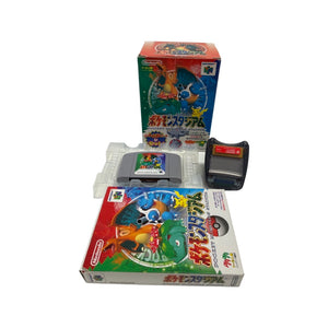 Nintendo 64 N64 NTSC POKEMON Pocket MONSTERS STADIUM BIG BOX 64gb freeshipping - Retrofollie