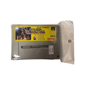 SUPER NINTENDO cartuccia gioco Tecmo Super NBA BASKETBALL JAPAN SHVC-NA SNES freeshipping - Retrofollie