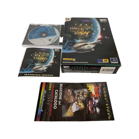 Space Station Alpha Gioco Italiano PC - MAC os  Discovery Channel 1999 8/16bit freeshipping - Retrofollie