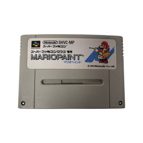 MARIOPAINT gioco SNES nintendo SHVC-MP cartuccia Japan 1992 super freeshipping - Retrofollie