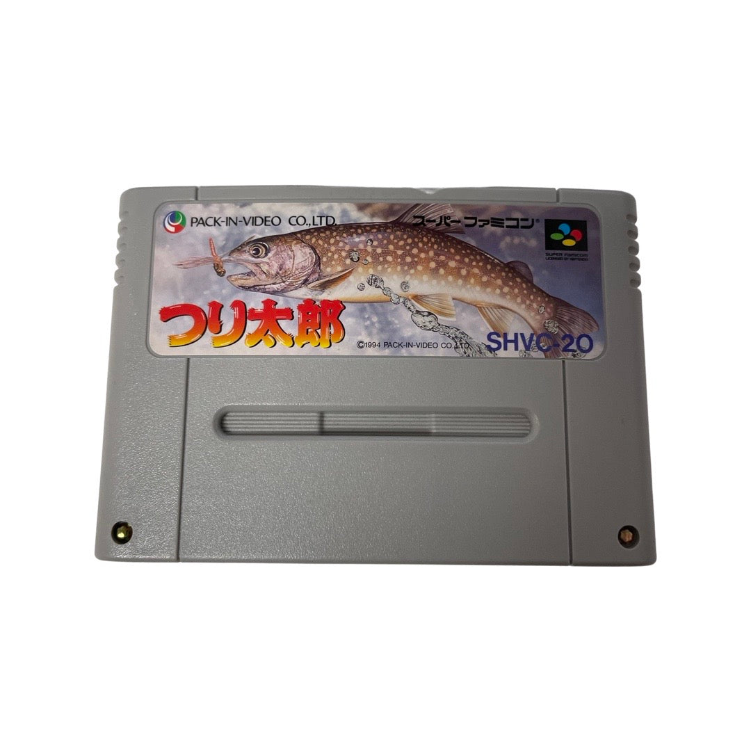 TSURI TARO gioco SNES Nintendo super Cartuccia Bass SHVC-20 freeshipping - Retrofollie