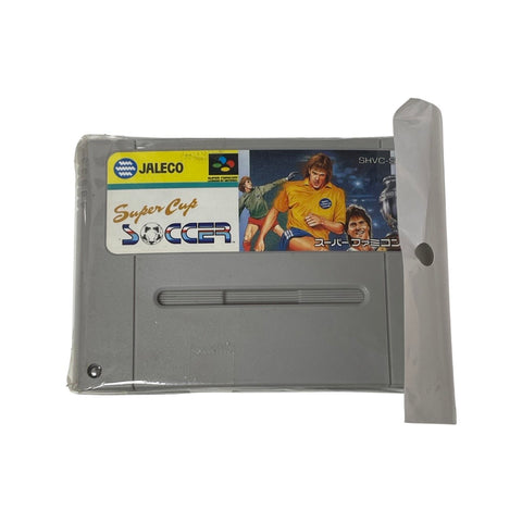 Super Cup Soccer Jaleco SNES NINTENDO SHVC-SU Cartuccia calcio rara freeshipping - Retrofollie