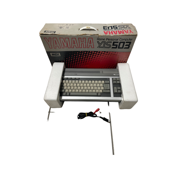 MSX computer Vintage YIS 503 JAPAN inclusi cavi e manuale Pari al nuovo Rarissimo PC freeshipping - Retrofollie