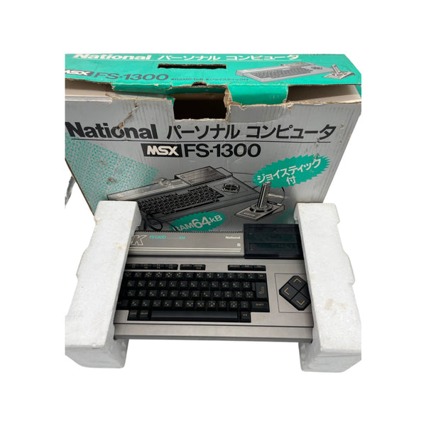 MSX computer National SF-1300 + Joystick + Manuali + Box + polistirolo Japan Funzionante freeshipping - Retrofollie