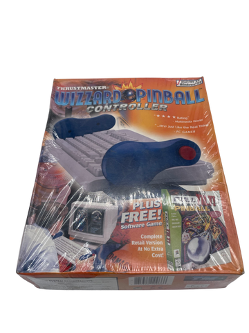 Thrustmaster Wizzard pinball 1995 Win95 windows controller+gioco Nuovo mai aperto freeshipping - Retrofollie