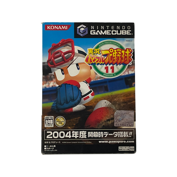 Nintendo GameCube Jikkyou Powerful Pro Yakyuu 11 (Live Powerful Pro Baseball 11) Japan freeshipping - Retrofollie