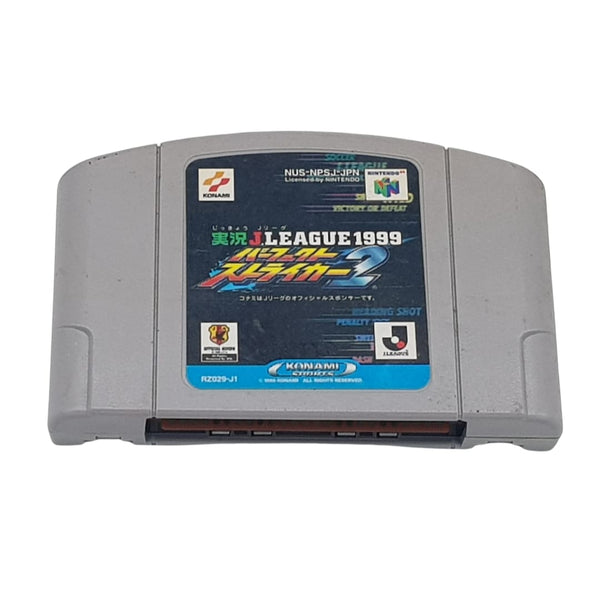 J League Perfect Striker 2 - Nintendo n64 -  Japan NTSC-J - Solo modulo