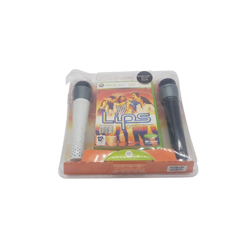 LIPS bundle con 2 MICROFONI WIRELESS - MICROSOFT XBOX 360 - ITA