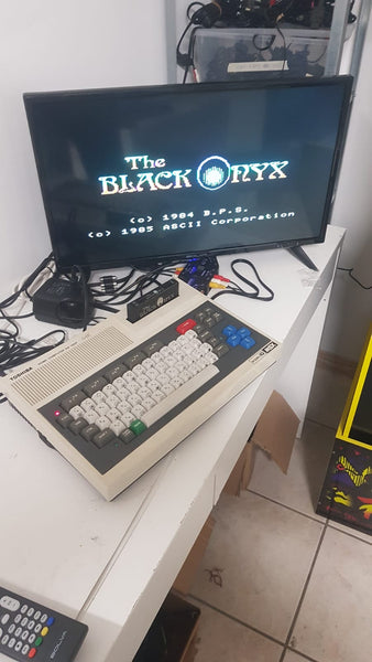 MSX Game - The Black Onyx cartridge - Ascii Japan - Tested freeshipping - Retrofollie
