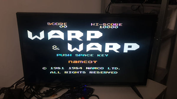 MSX Game Warp & Warp cartridge only - Japan Namco - Tested freeshipping - Retrofollie