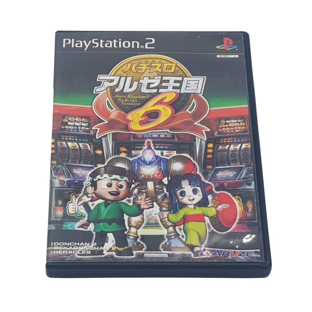 Pachi-Slot Aruze Oukoku 6 - Sony Playstation 2 PS2 - Japan