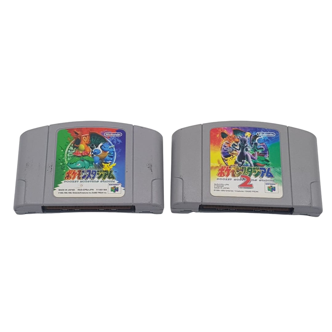 Pokemon Stadium 1+2 - Nintendo 64 n64 -  Japan NTSC-J - Solo modulo