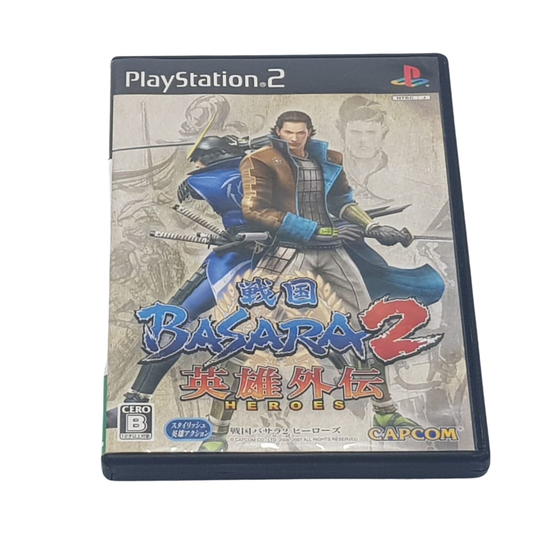 Sengoku Basara 2 Heroes - Sony Playstation 2 PS2 Japan - No Manuale