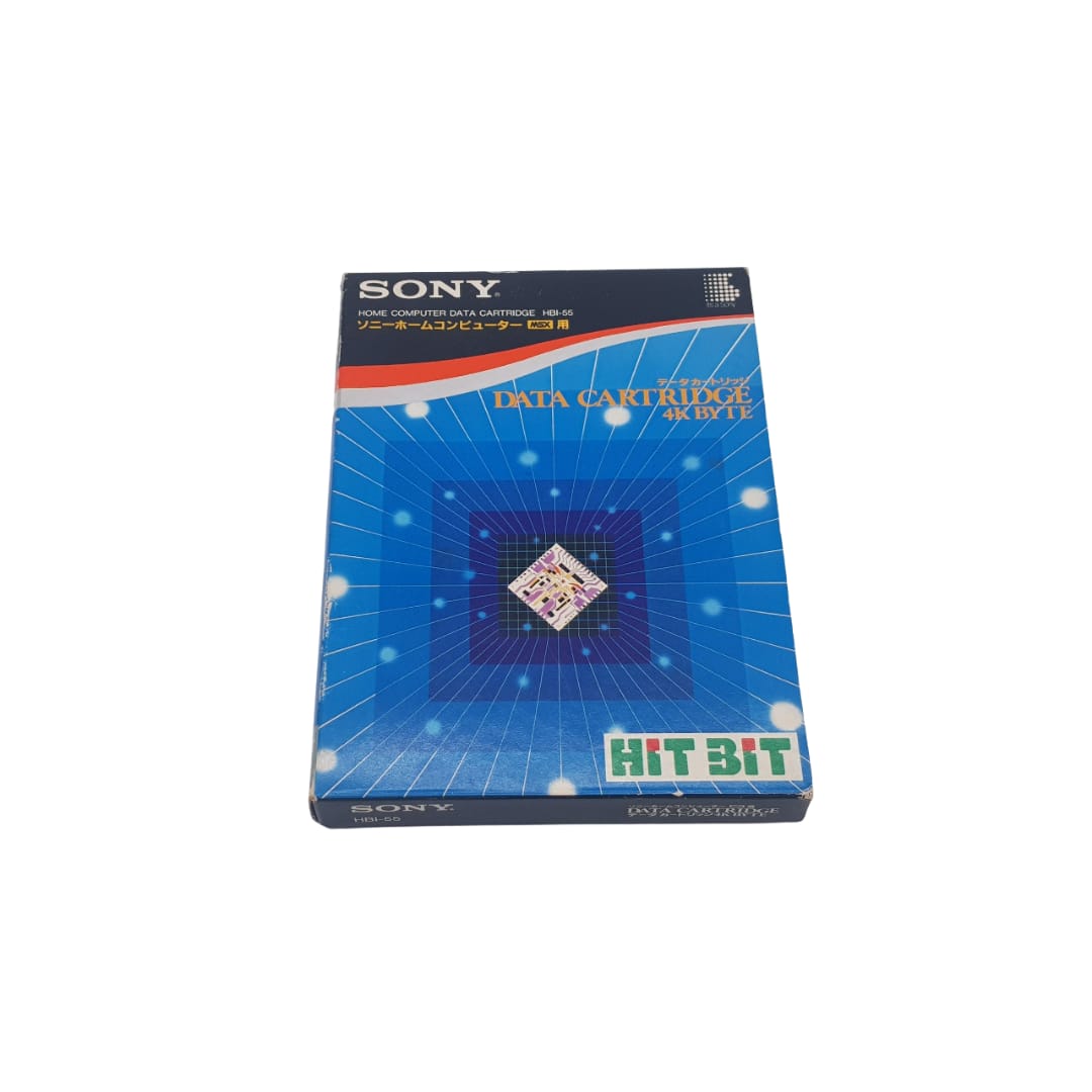 Sony MSX data cartridge 4k Byte - Hit Bit - HBI-55 - Japan - Complete freeshipping - Retrofollie