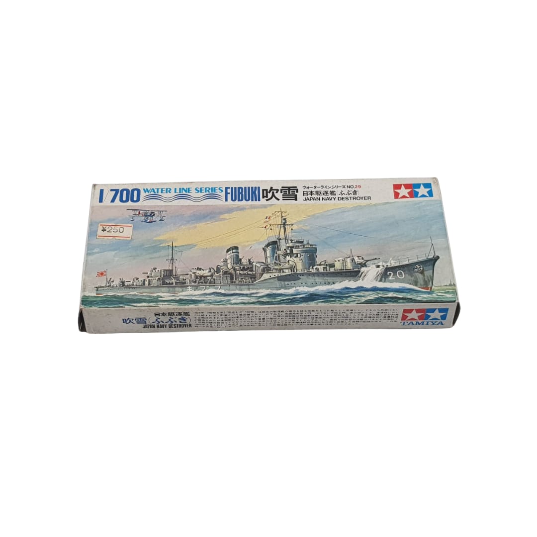 TAMIYA 1/700 model kit Water Line Series Japan Nany Destroyer Fubuki no.92 - New freeshipping - Retrofollie