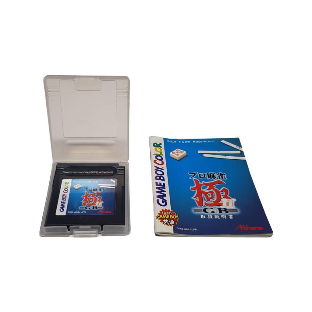Pro Mahjong Kiwame GB2 Game boy Color Jap gioco + manuale