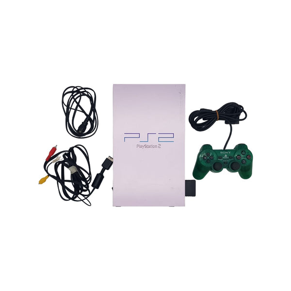 PS2 SAKURA ROSA funzionante SCPH 39000 PlayStation 2 +1controller+cavi+memory card