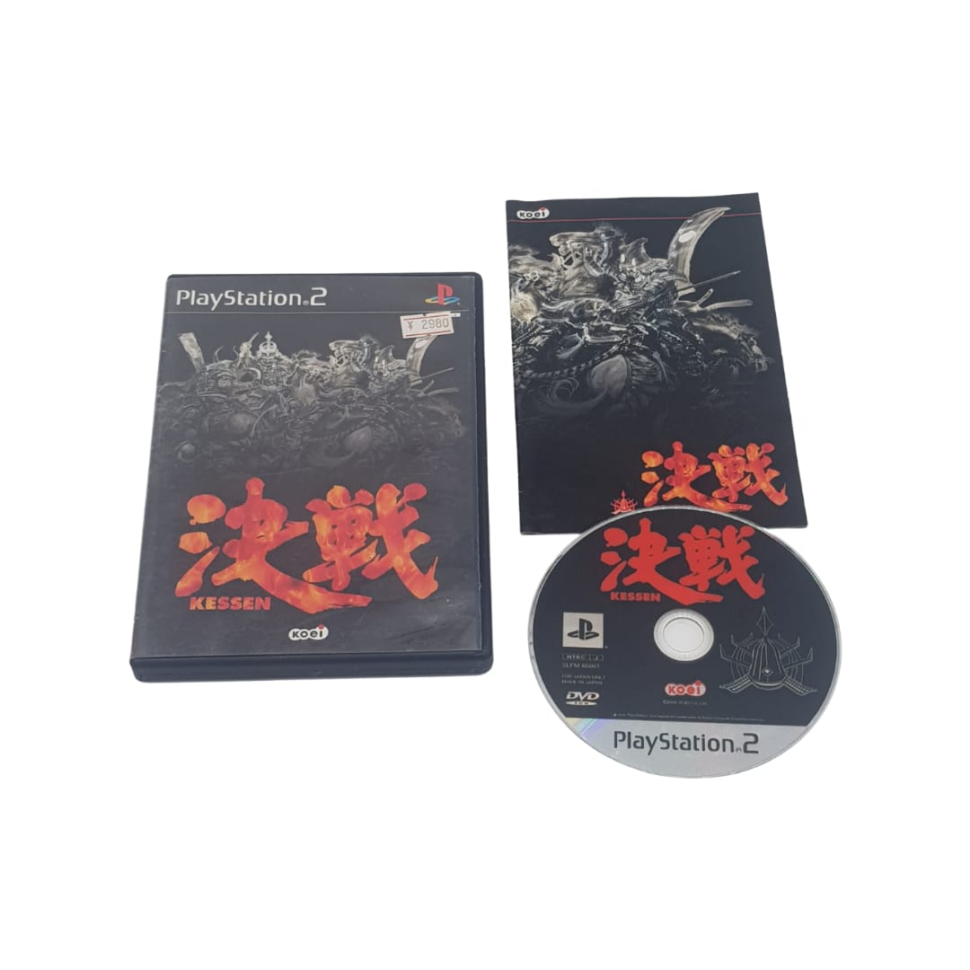KESSEN - SONY PLAYSTATION 2 PS2 - JAPAN - NTSC-J