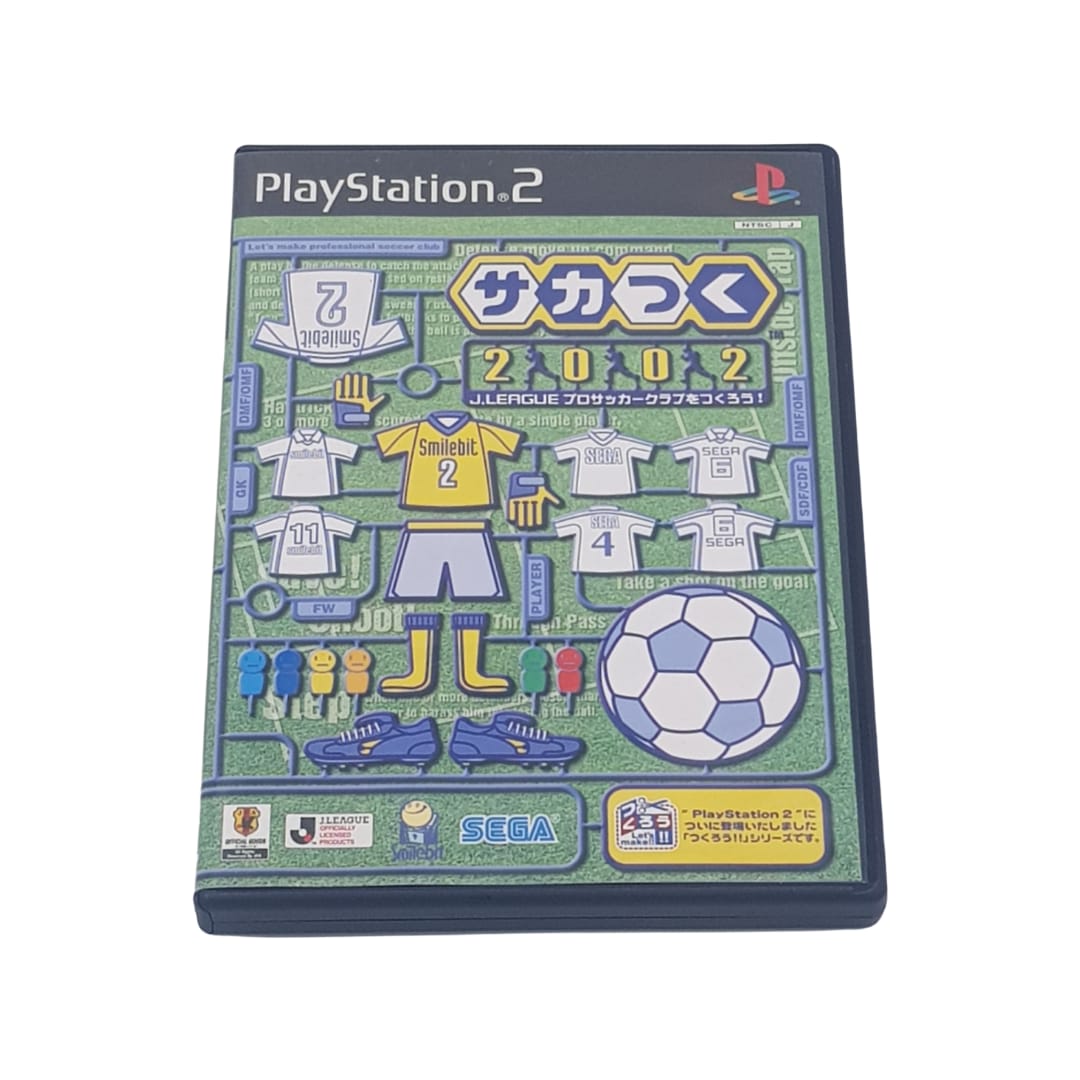 Jeu J.League Pro Soccer Club 2002 PS2 - Version Japon NTSC-J - Complet & Bon état