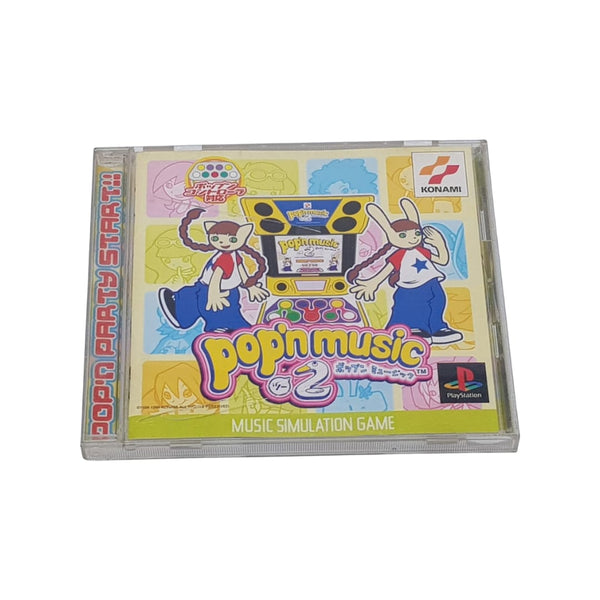 Lotto Pop'n Music 1 + 2 - Sony Playstation 1 ps1 - Japan