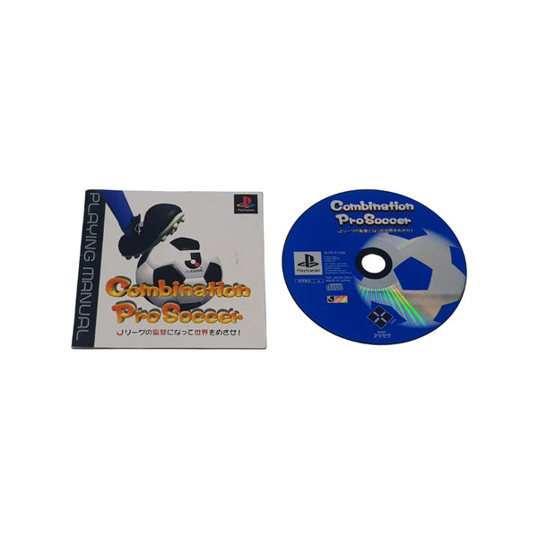 COMBINATION PRO SOCCER - SONY Playstation PS1 + Guida ufficiale - Japan