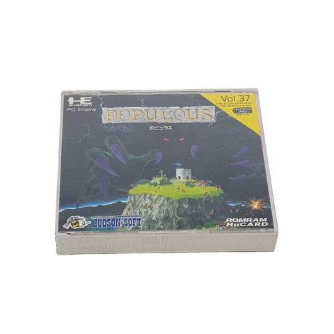 POPULOUS - HE SYSTEM NEC PC ENGINE HU CARD - Japan NTSC-J