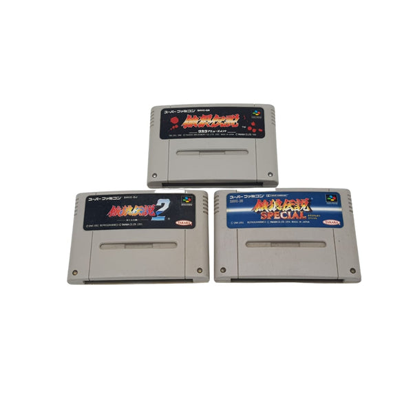 Lotto Nintendo Super Famicom - Fatal Fury 1 + 2 + SPECIAL - Japan - Garou Densetsu