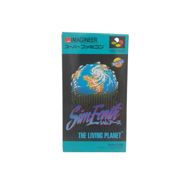 Sim Hearth the living planet - Nintendo Super Famicom - Japan - Boxed
