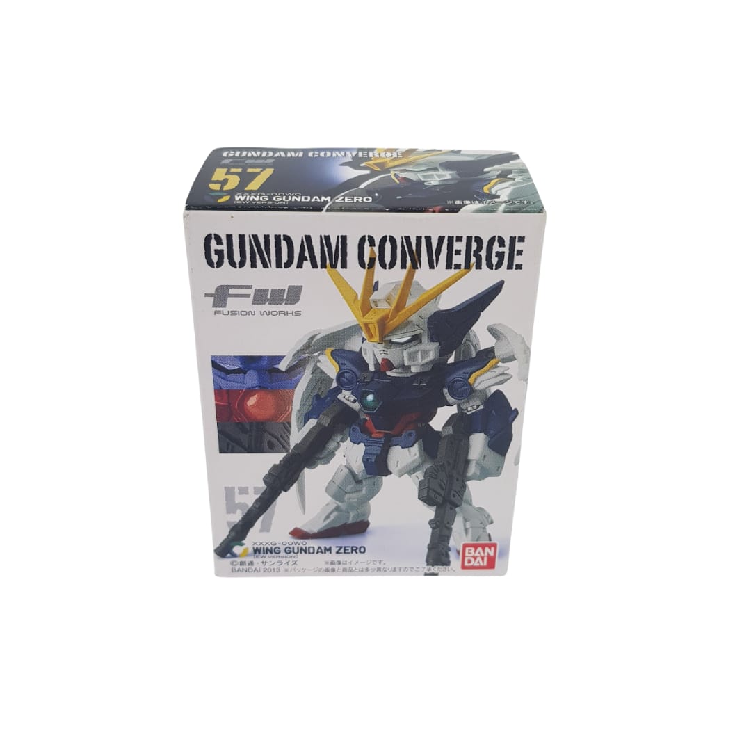 NEW Gundam Converge - 57 Wing Gundam Zero - Fusion Works Bandai Mini Figure freeshipping - Retrofollie