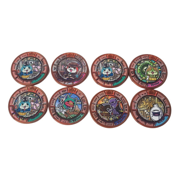 Yokai Watch collezione 150 medaglie Giapponesi