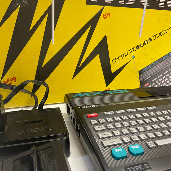 MSX Casio MX-101 computer vintage WIFI ultraslim 1987 Japan "PARI AL NUOVO" completo freeshipping - Retrofollie