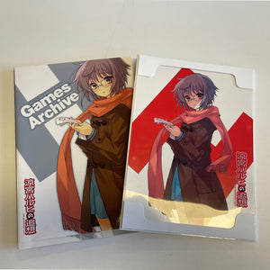 pensieri di Haruhi Suzumiya ryomiya YUKI NAGATO's Drop Games Archive+collettible prints book Playstation freeshipping - Retrofollie