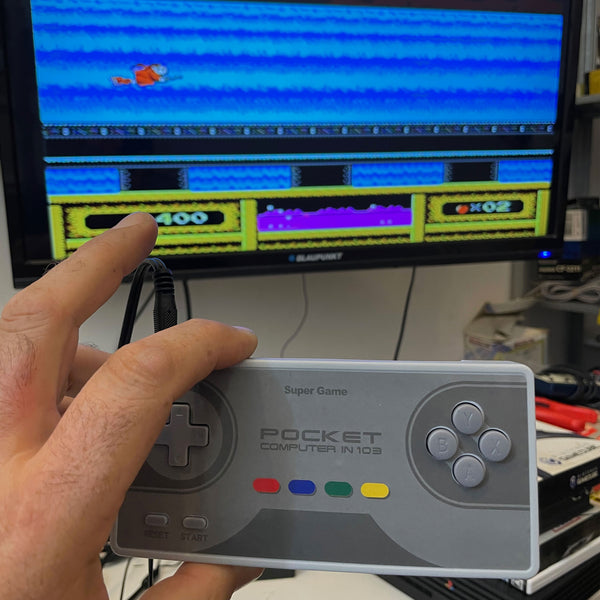 Pocket3 console NES Famicom compatibile CARTUCCE+103 giochi integrati freeshipping - Retrofollie